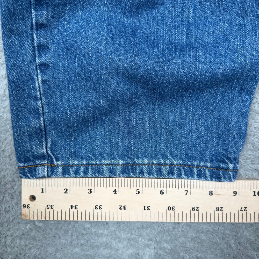 Dickies Mens Regular Fit Straight Leg Denim Jeans Blue 36x29 Medium Wash - Picture 11 of 12